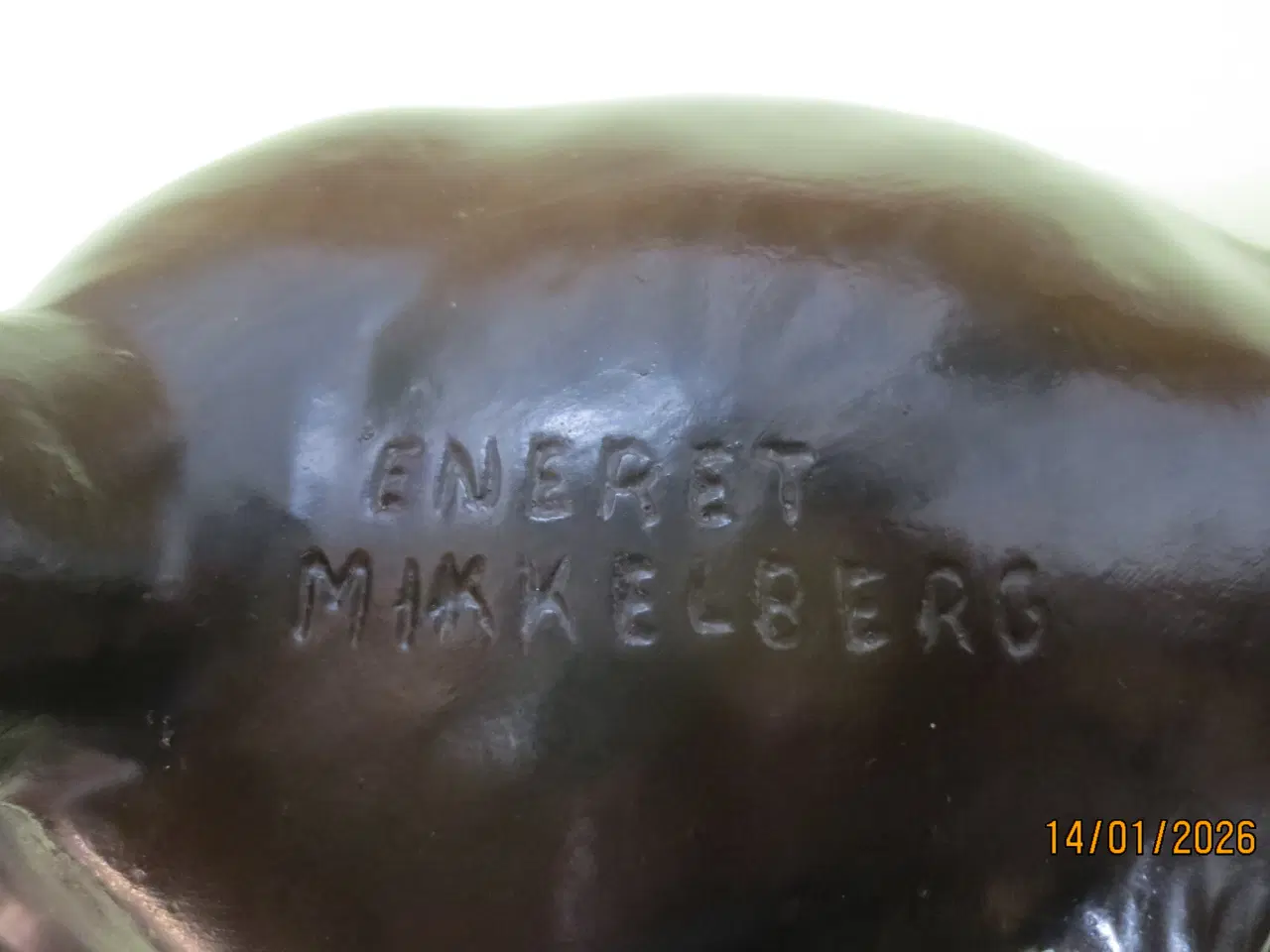 Billede 4 - 1 stk Skulptur i form af Tyr