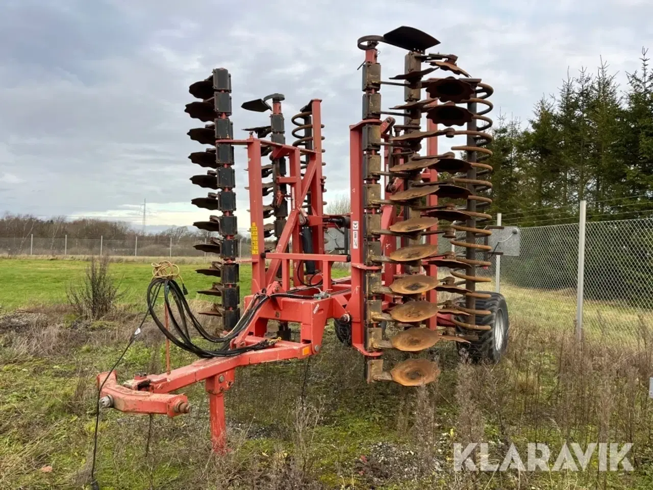 Billede 1 - Tallerkenharve SMS 6 meter med pakvalse