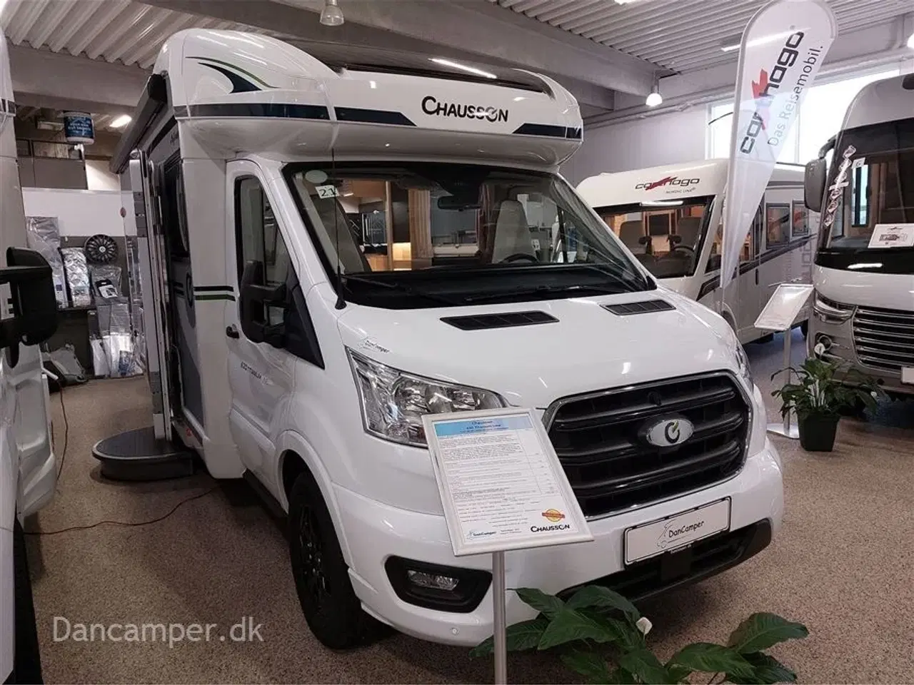 Billede 1 - 2026 - Chausson 630 Titanium Line Ford Chausson 630 Titanium Line. 165 HK og 8-trins automat gear. Adaptiv fartpilot. Artic-pakke.