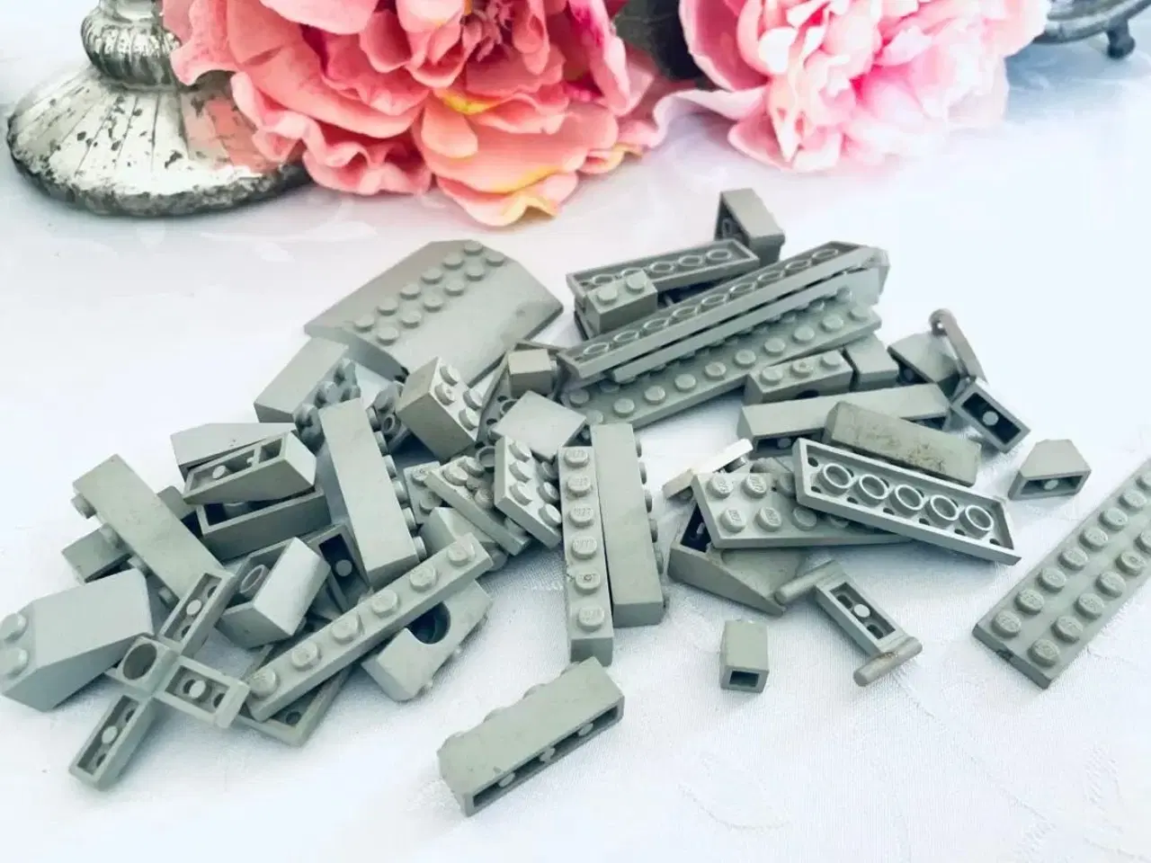 Billede 1 - Lego, blandet grå 