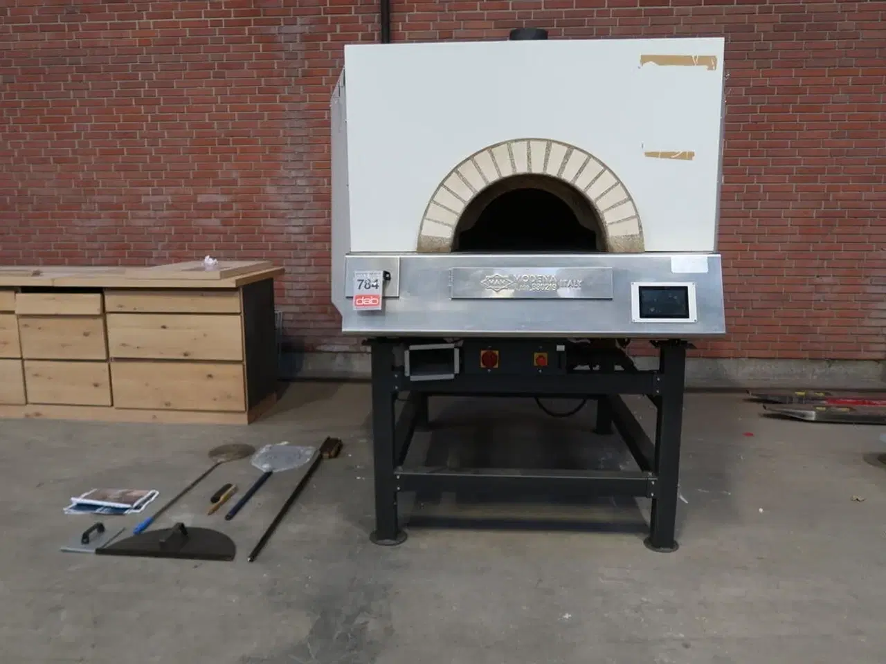 Billede 1 - Demo pizzaovn roterende stenplade Ø135CM MAM - MFRC135