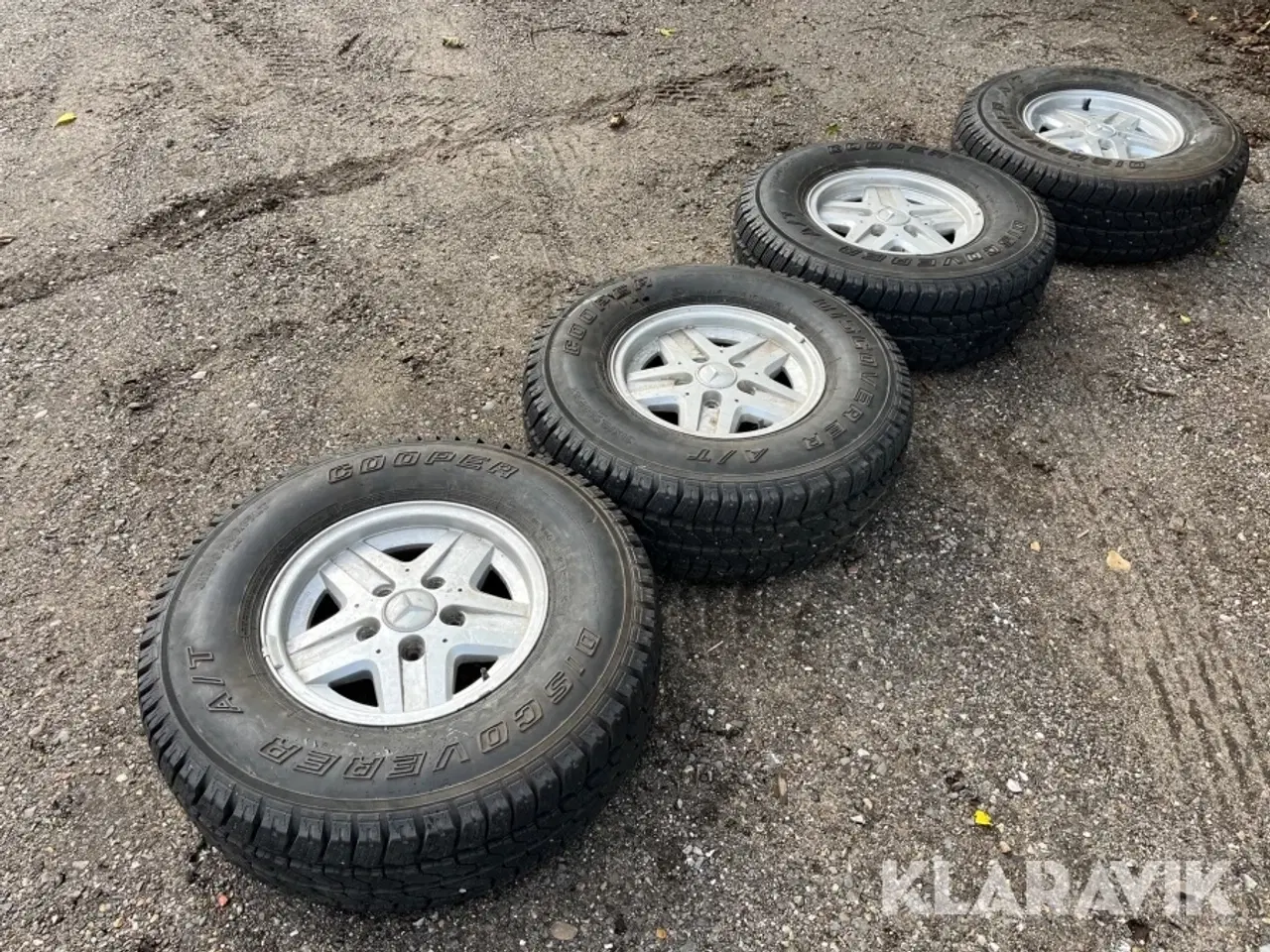 Billede 1 - Vinterhjul komplet 31x10.50R15LT fra Mercedes G-klasse