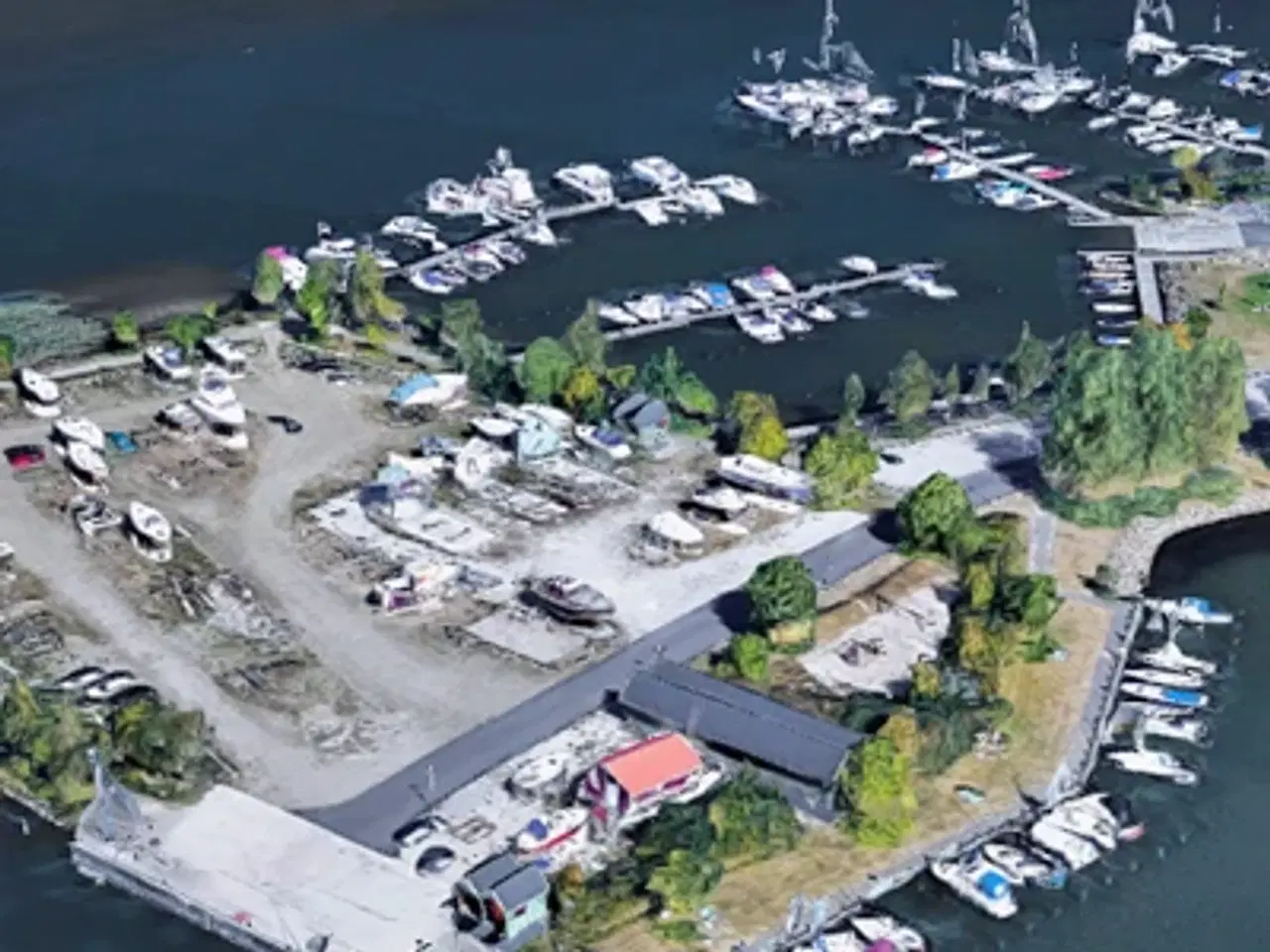 Billede 1 - Bådplads sælges på Greve Marina Mågen 