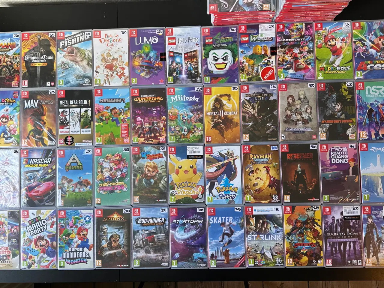 Billede 3 - Seperate Priser! 100 stk Nintendo Switch Spil