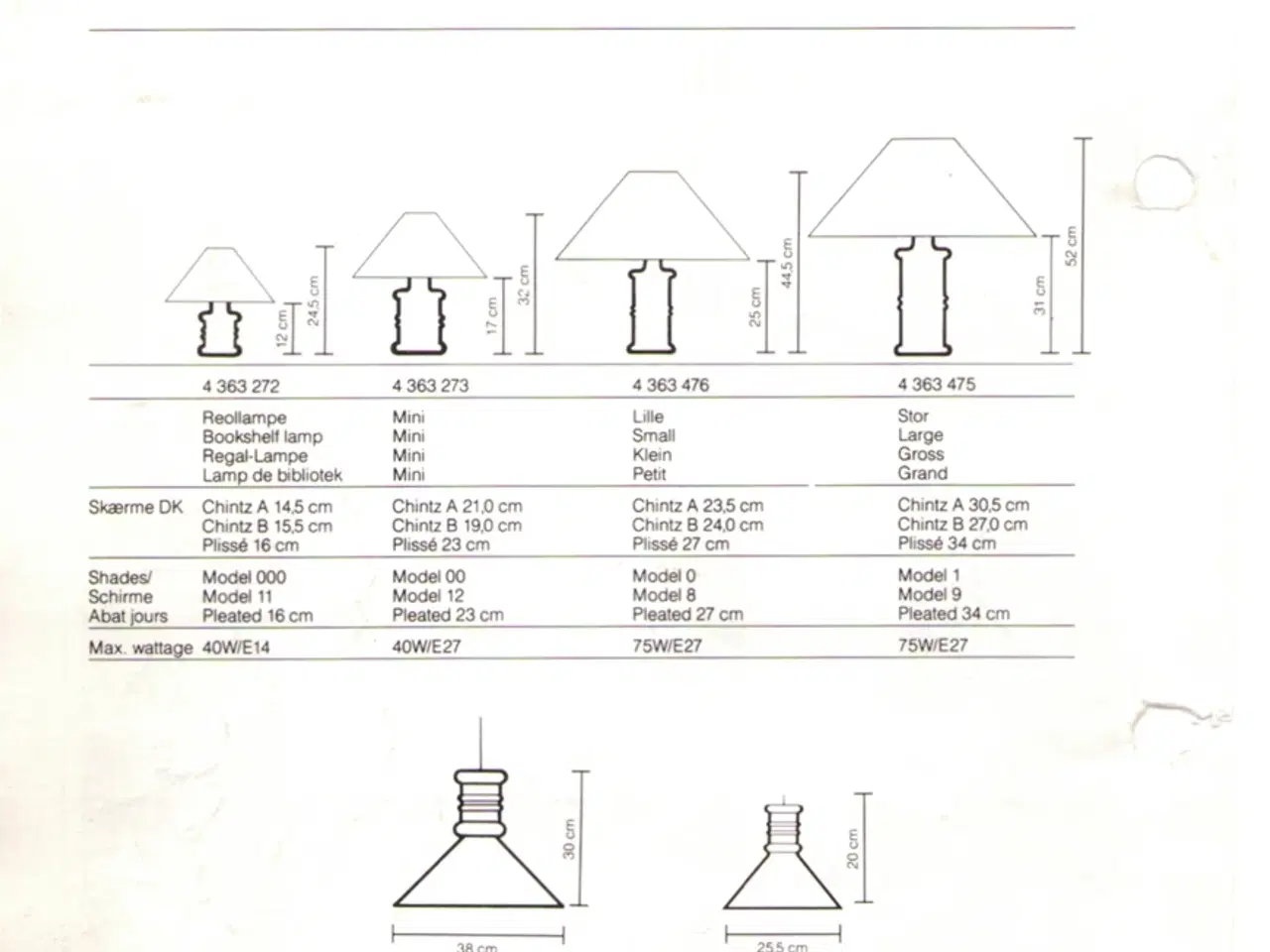 Billede 10 - Holmegaard Apotekerlampe stor