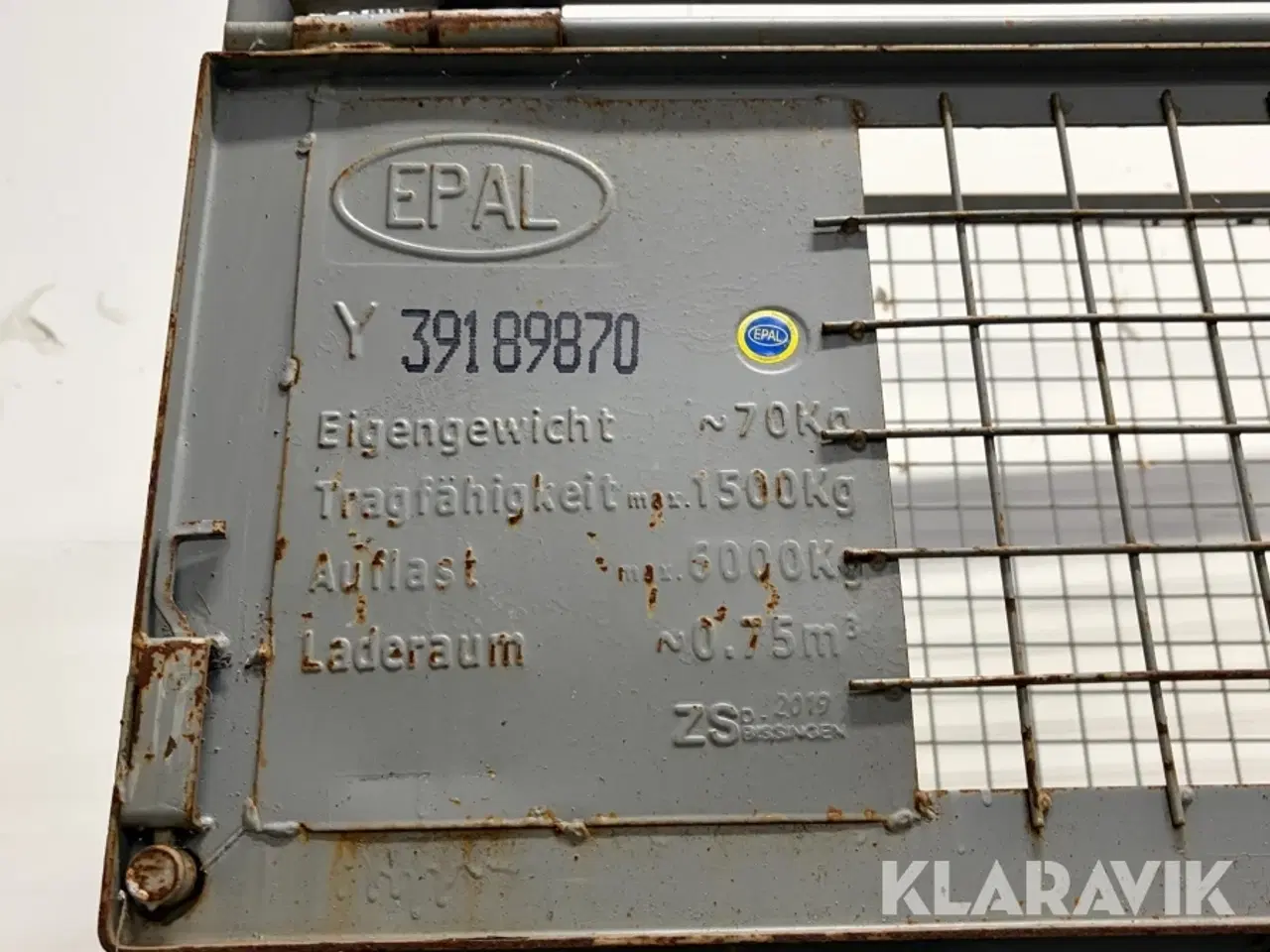 Billede 12 - Pallebure Epal EUR 3 styk