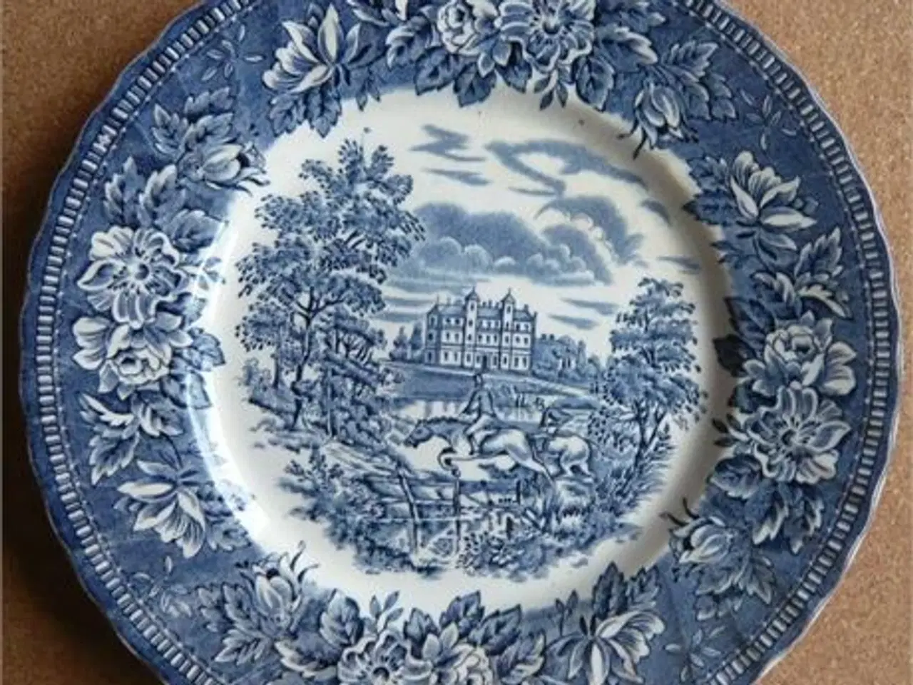 Billede 10 - Engelsk porcelæn/fajance i blå