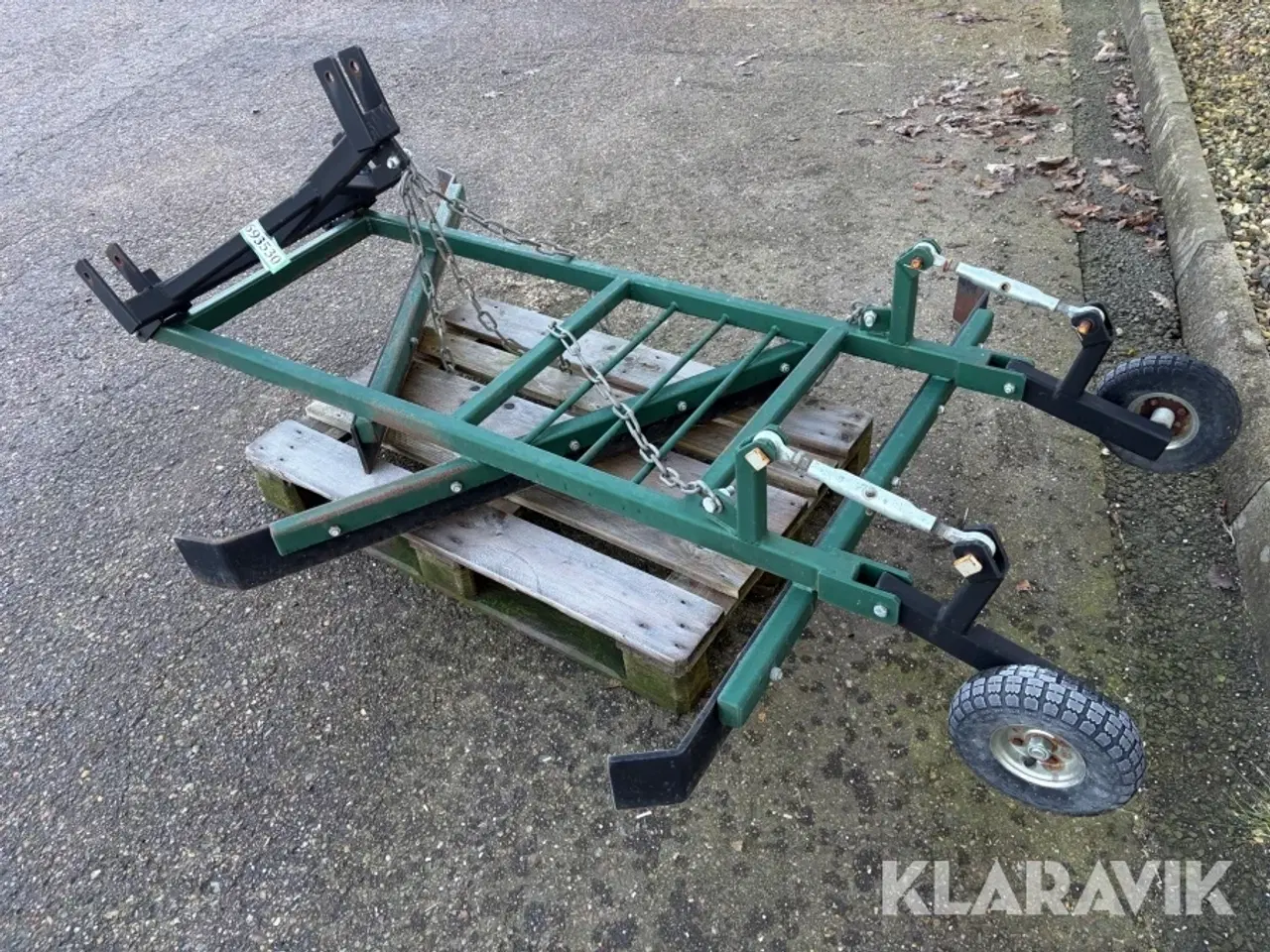 Billede 5 - Vejhøvl med hjul