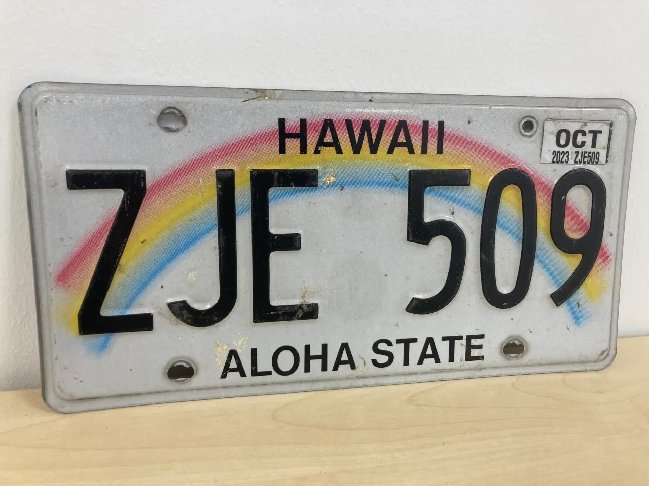 Billede 1 - Hawaii US nummerplade 