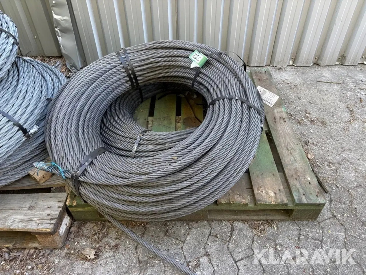 Billede 2 - Stålwire Randers reb 6x36 - 2 bundter af 249m, 20mm