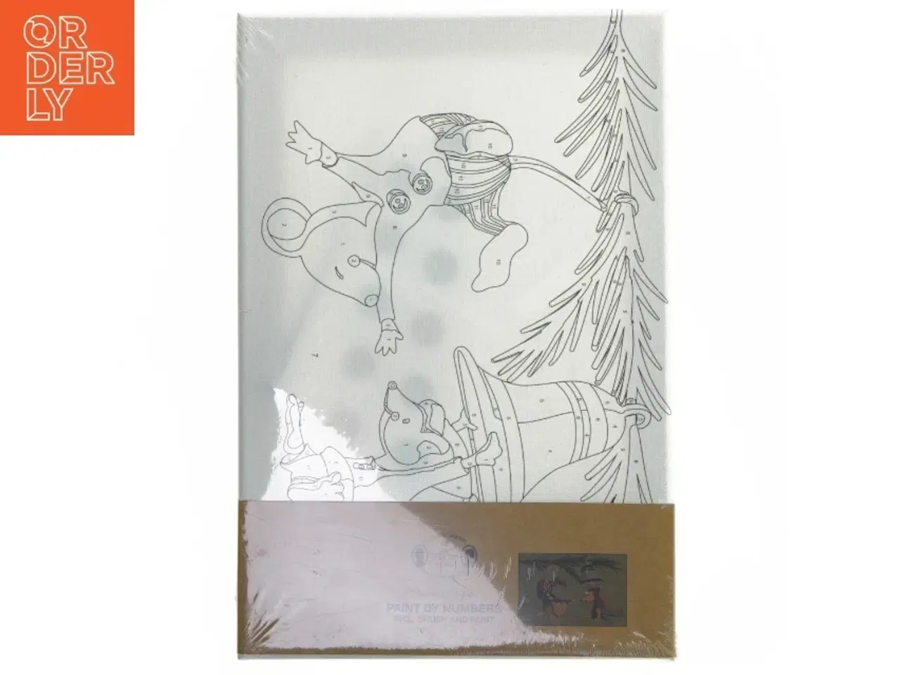 Billede 1 - Mal efter tal sæt fra Søstrene Grene (str. 30x20 cm)
