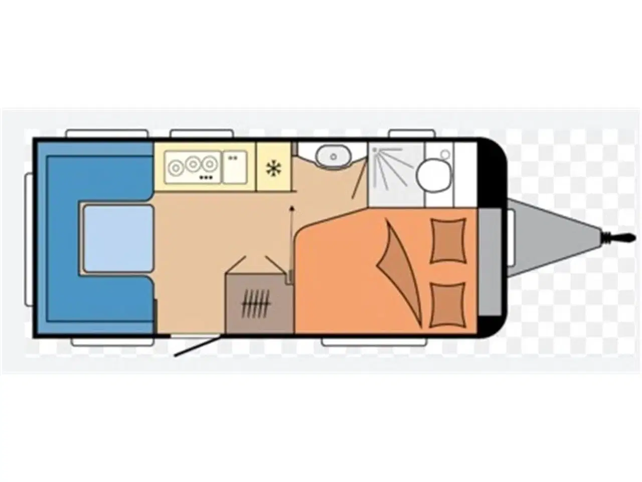 Billede 14 - 2023 - Hobby Excellent Edition 460 UFe   Hobby Excellent Edition 460 UFe 2023 - Se den nu hos Camping-Specialisten.dk