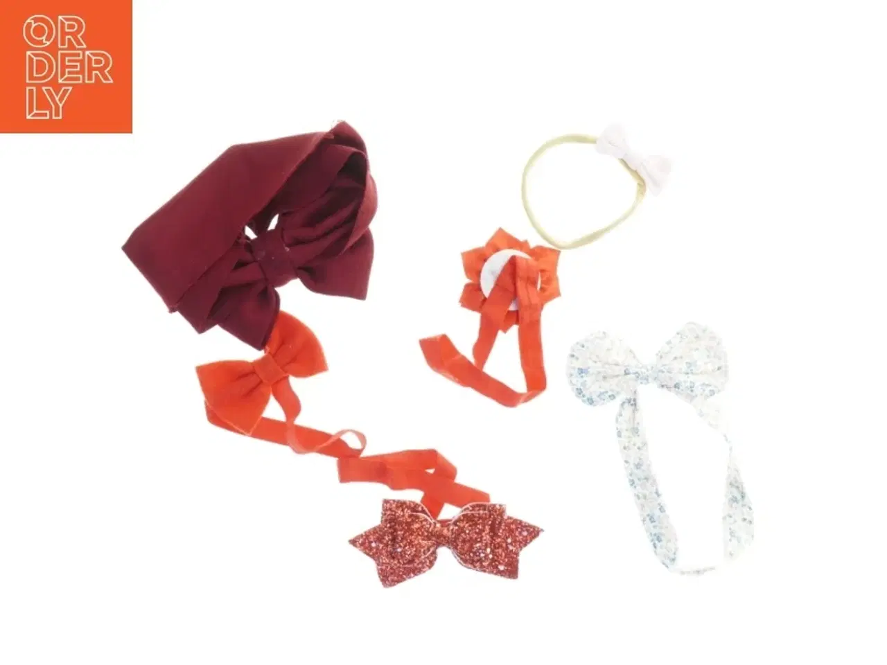 Billede 2 - Hårbånd og hårpynt sæt (str. Diameter 17 cm til 8 cm)