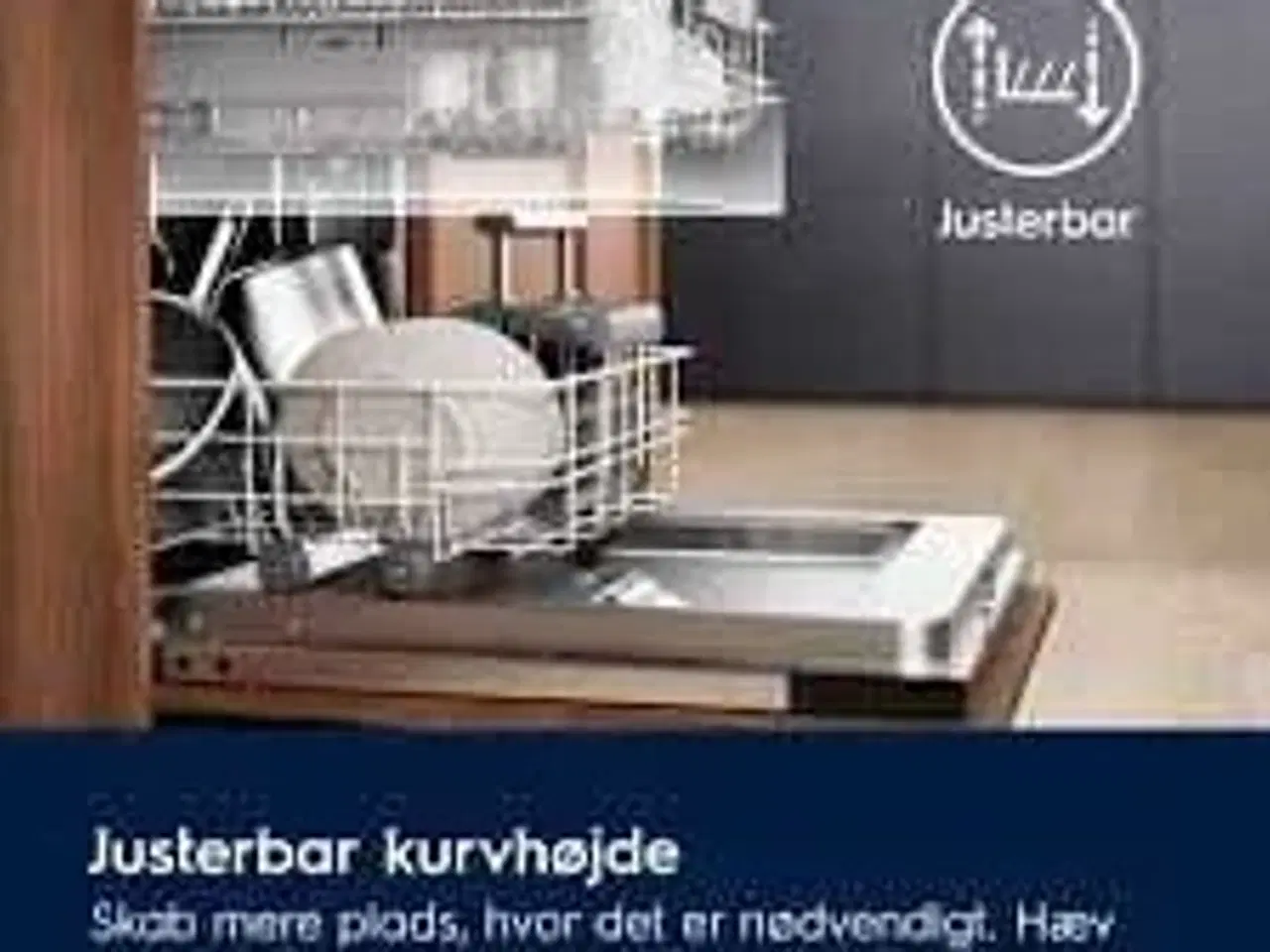 Billede 1 - Electrolux Integrerbar opvaskemaskine EEA47310L