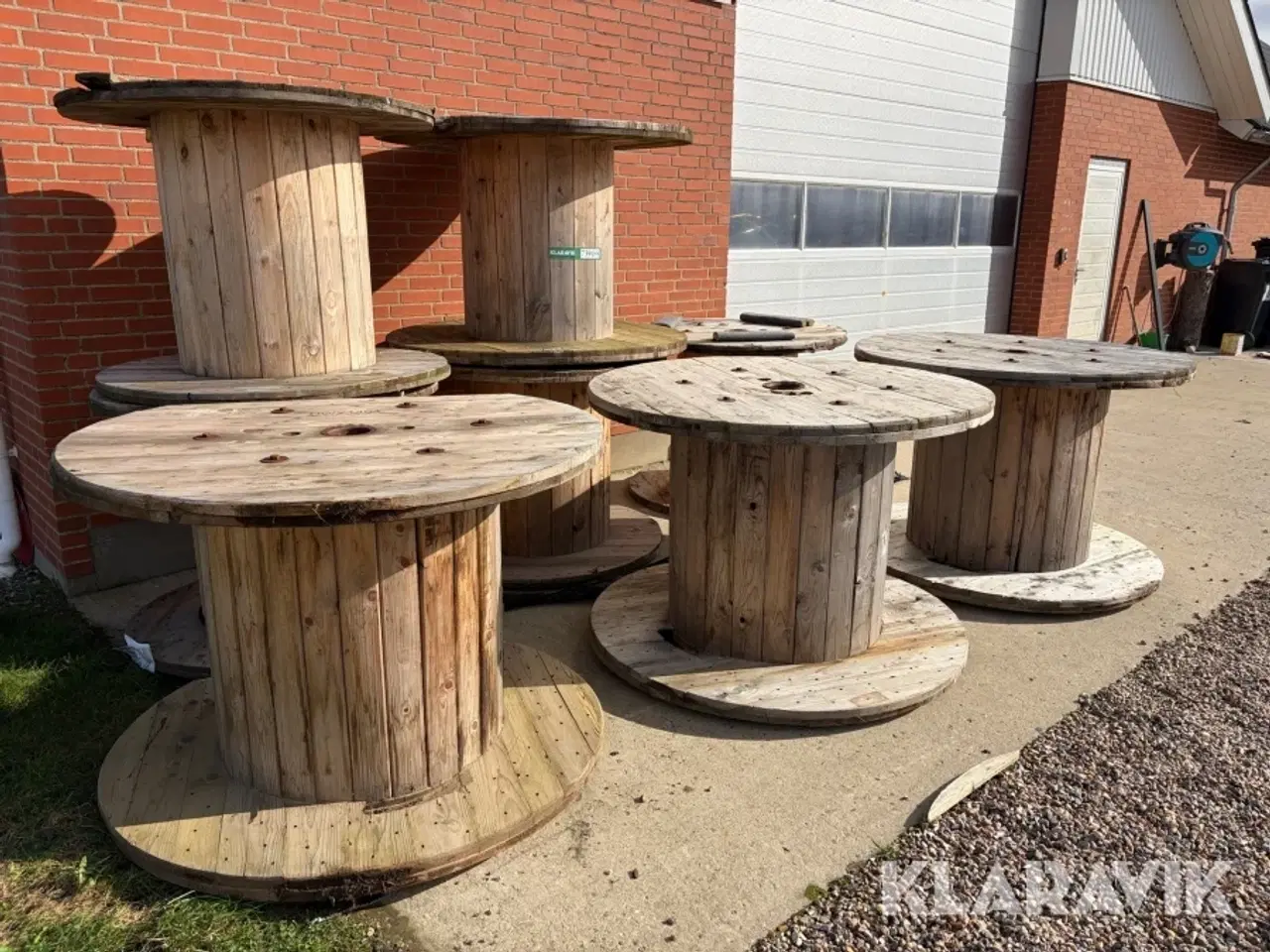 Billede 2 - Kabeltromler 8 styk