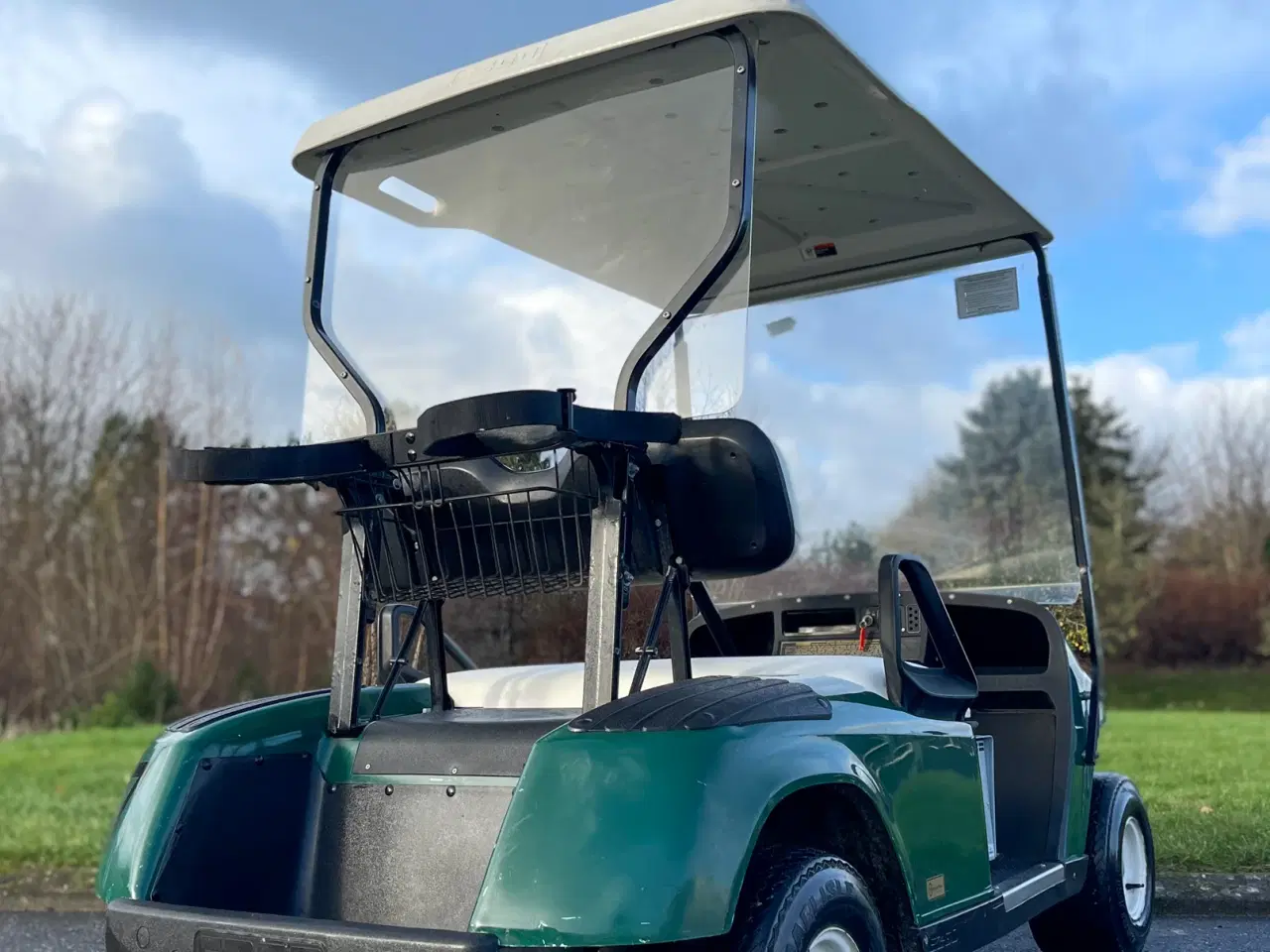 Billede 2 - Renoveret golfbil i grøn