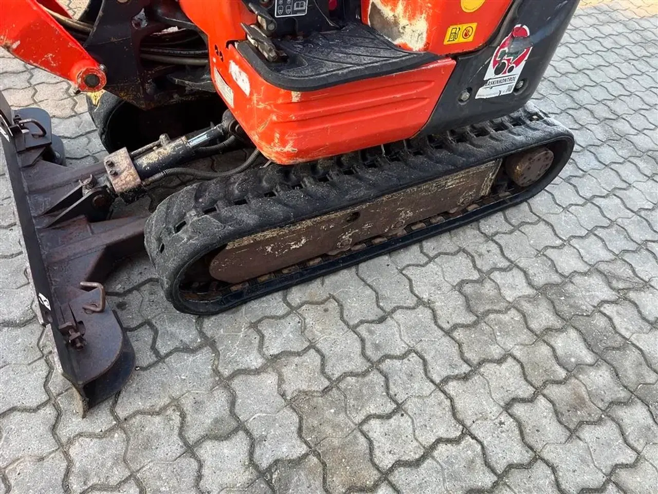 Billede 8 - Kubota U10-3 1100kg minigraver med joystik