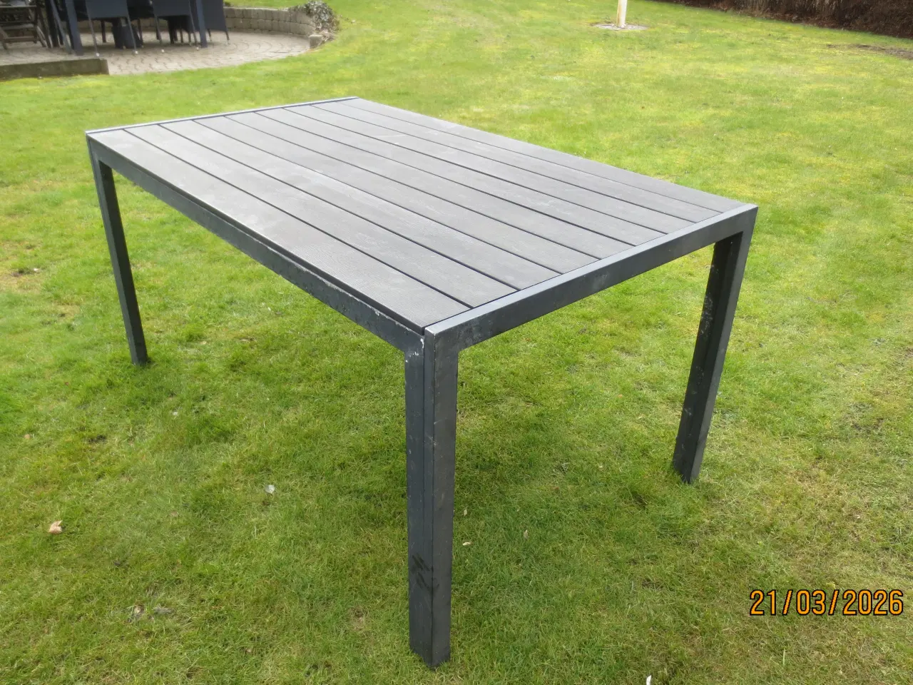 Billede 1 - 1 stk Jutlandia Non Wood Havebord 1,5 mtr