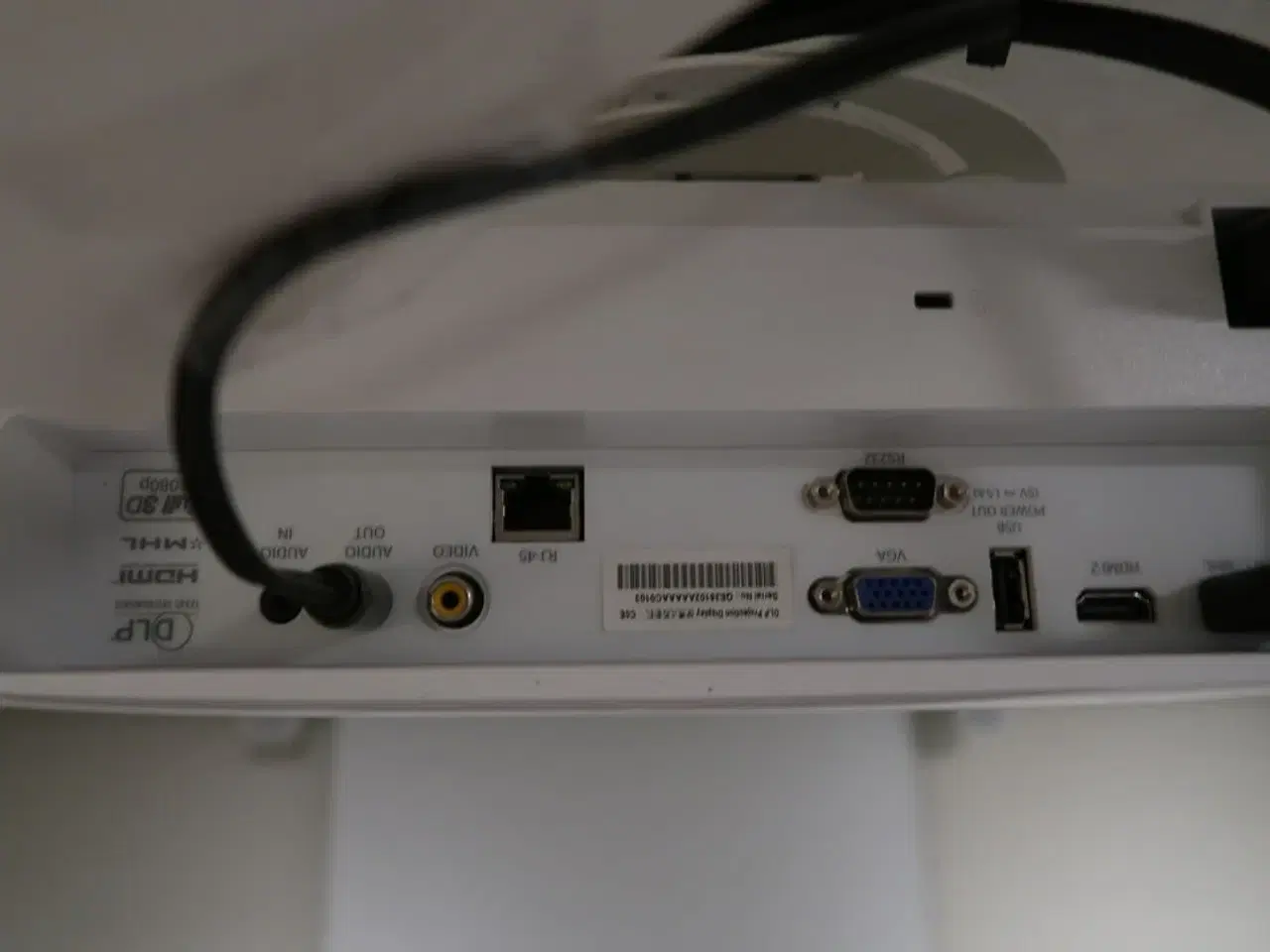 Billede 3 - Optoma projektor + lærred & højtalere