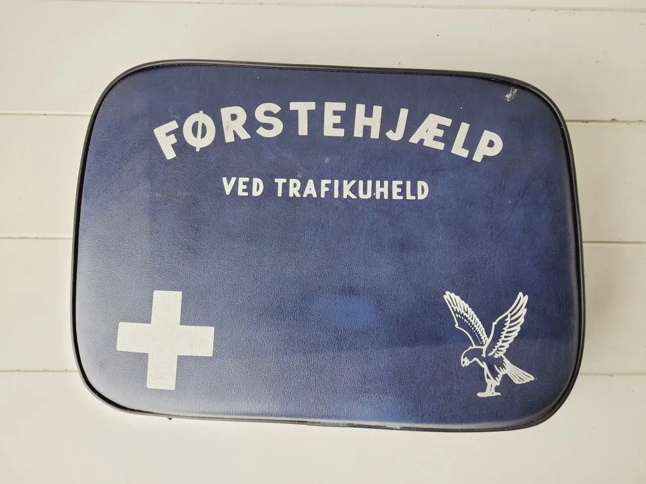 Billede 1 - ⭐️- Sjælden Vintage FALCK Førstehjælpskuffert