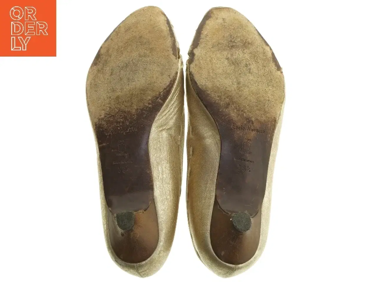 Billede 4 - Gyldne damepumps fra Balschmidt (str. 38,5)