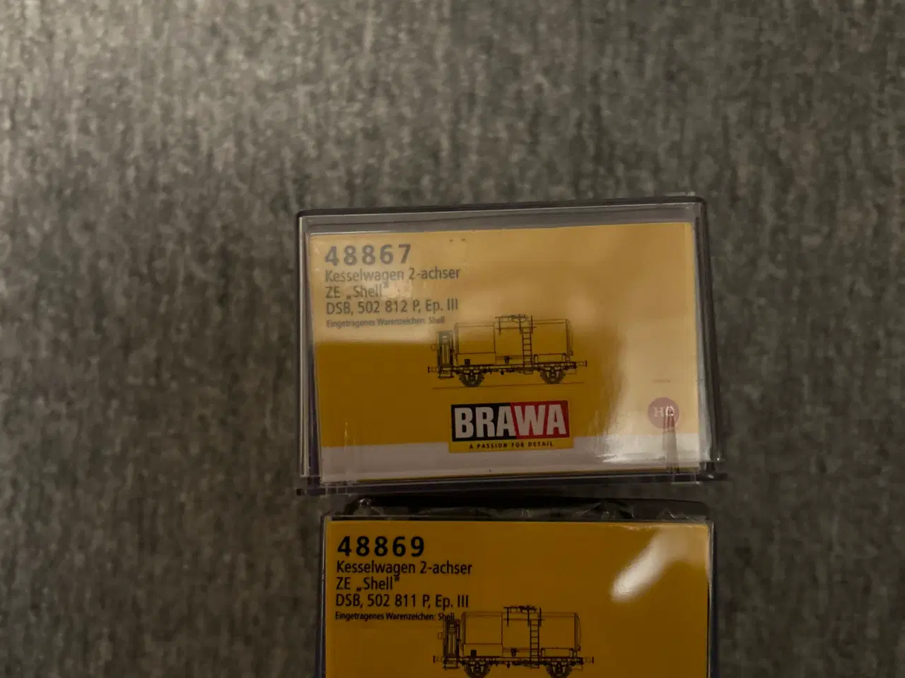 Billede 3 - Modeltog, Brawa Shell Tankvogn H0