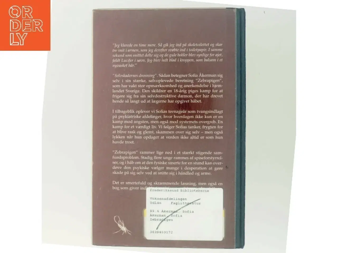 Billede 3 - Zebrapigen af Sofia Åkerman (Bog)
