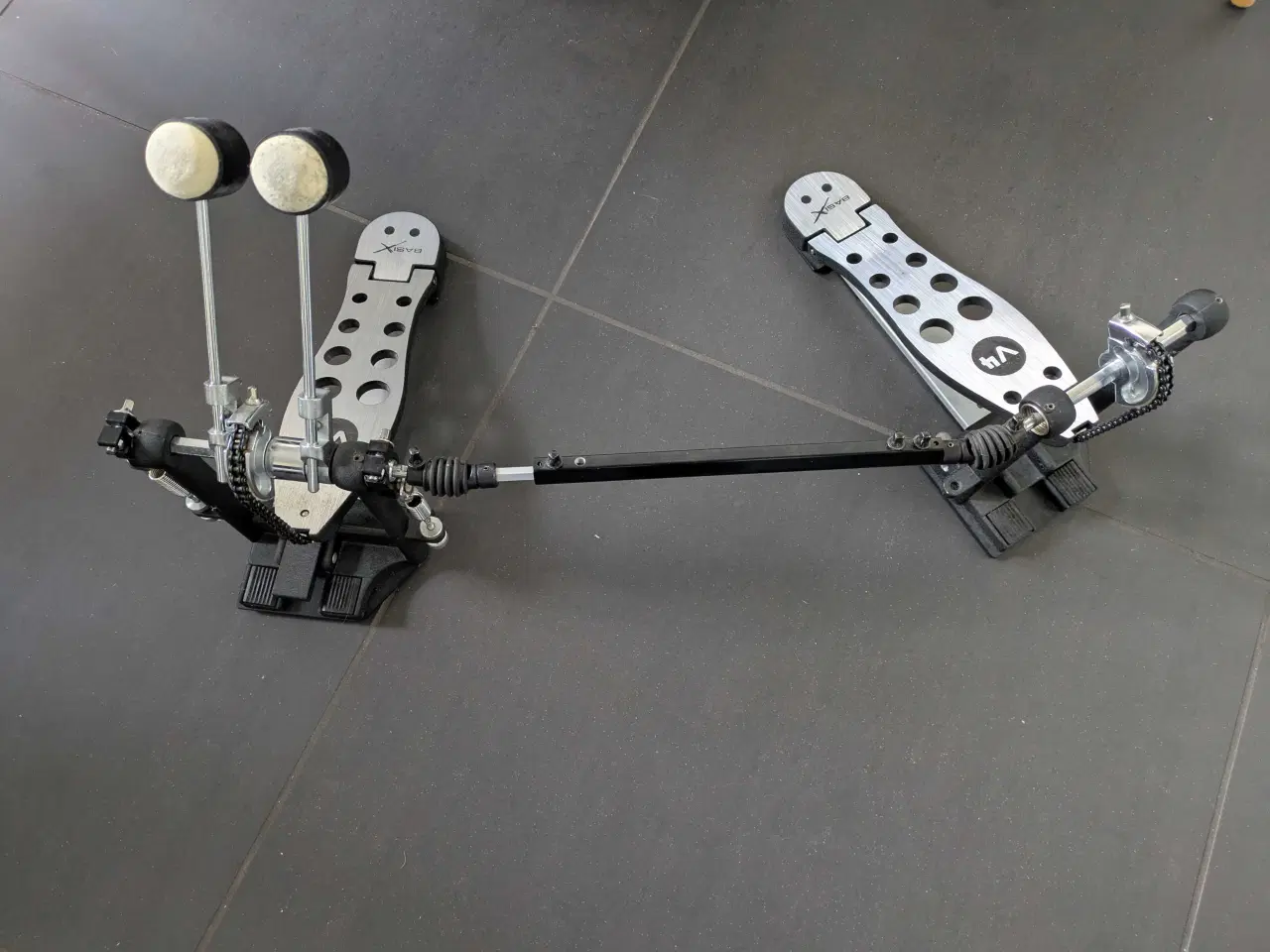Billede 1 - Dobbelt stortrommepedal 