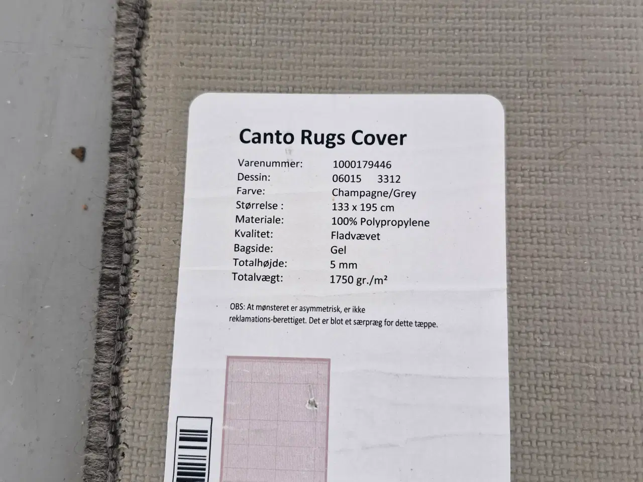 Billede 2 - Tæppe 