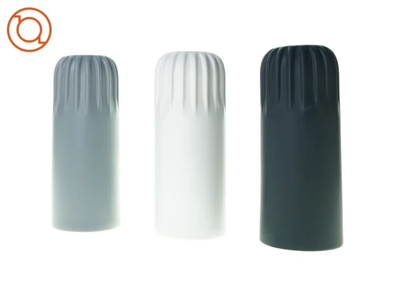 Billede 2 - 3 x vaser fra Hübsch (str. 24 cm)