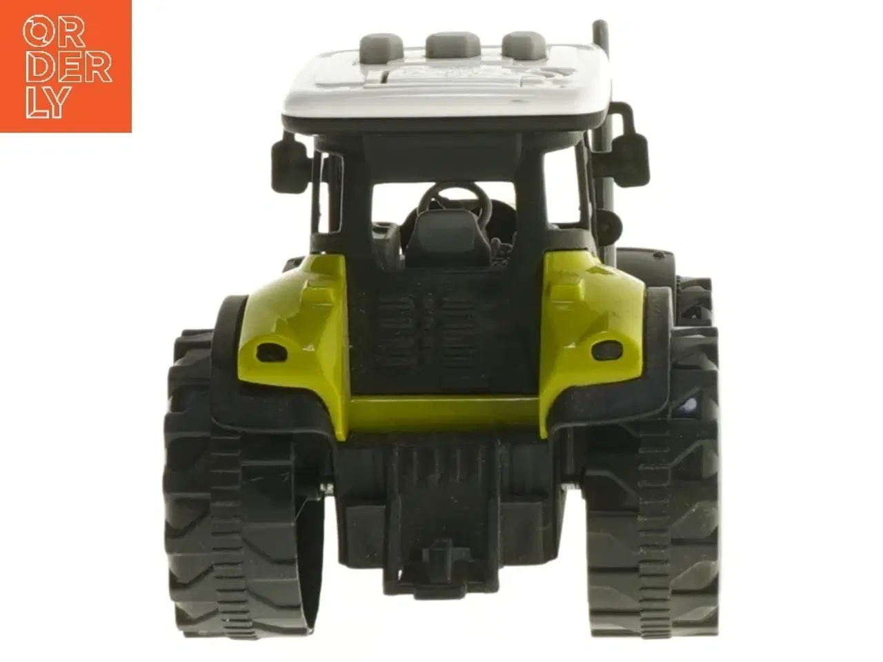 Billede 2 - Lille grøn legetøjstraktor (str. 15x8,5 cm)