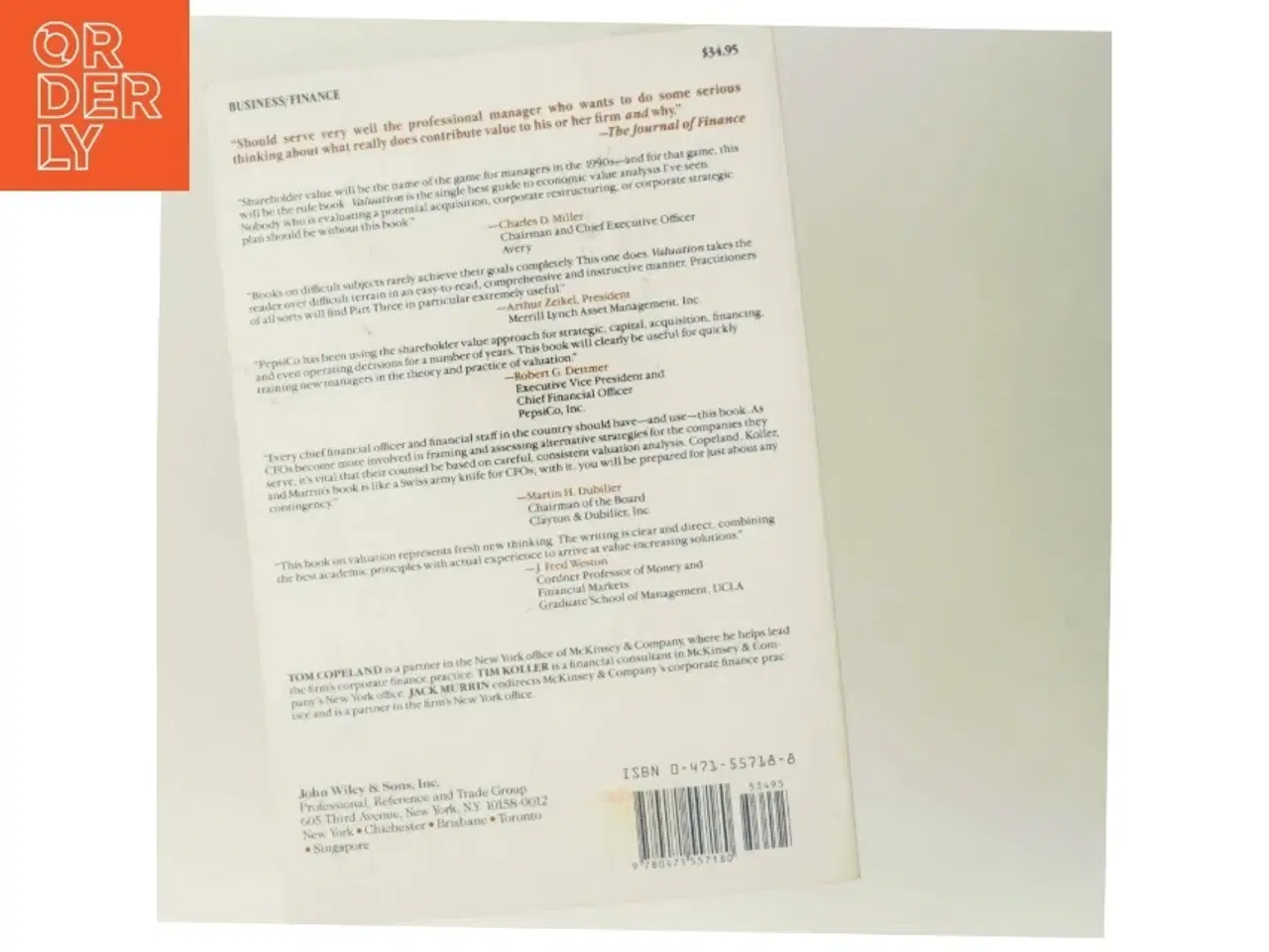 Billede 3 - Valuation: Measuring and Managing the Value of Companies (Bog)