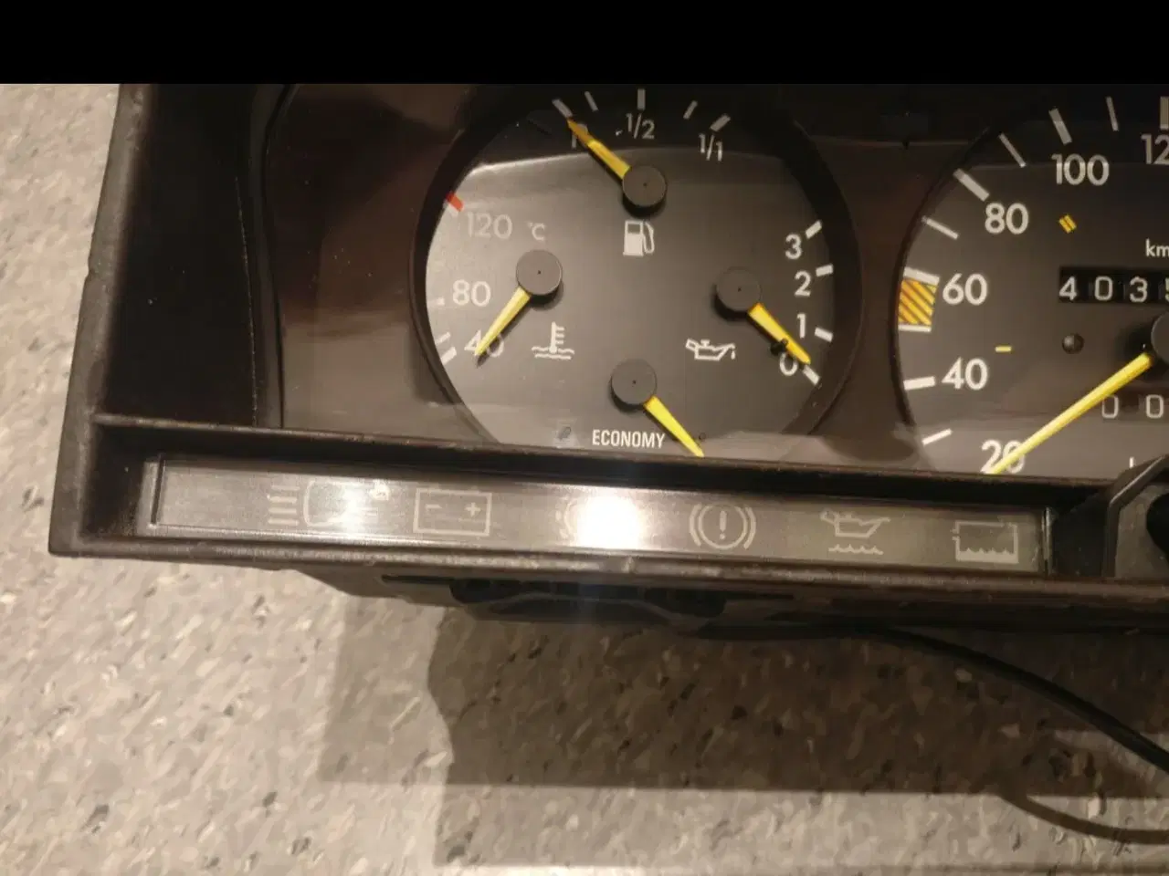 Billede 3 - Speedometer Mercedes 190