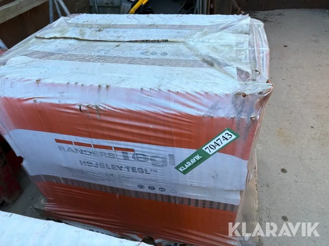 Billede 3 - Tagsten Randers Tegl Hillerød fals vingetegl 210 styk 2 paller