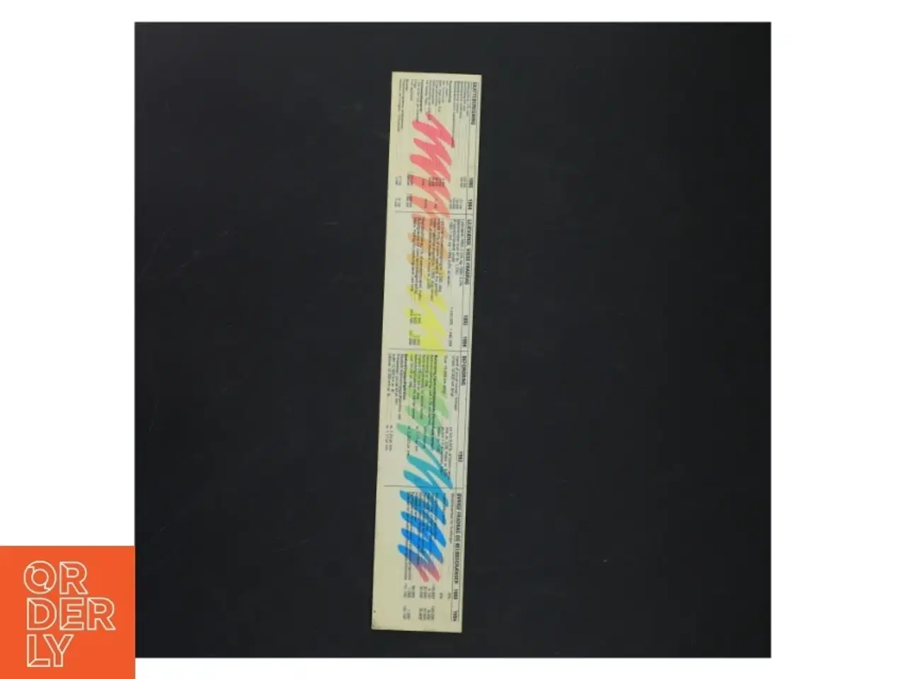 Billede 3 - Plastik lineal (str. 30 cm)