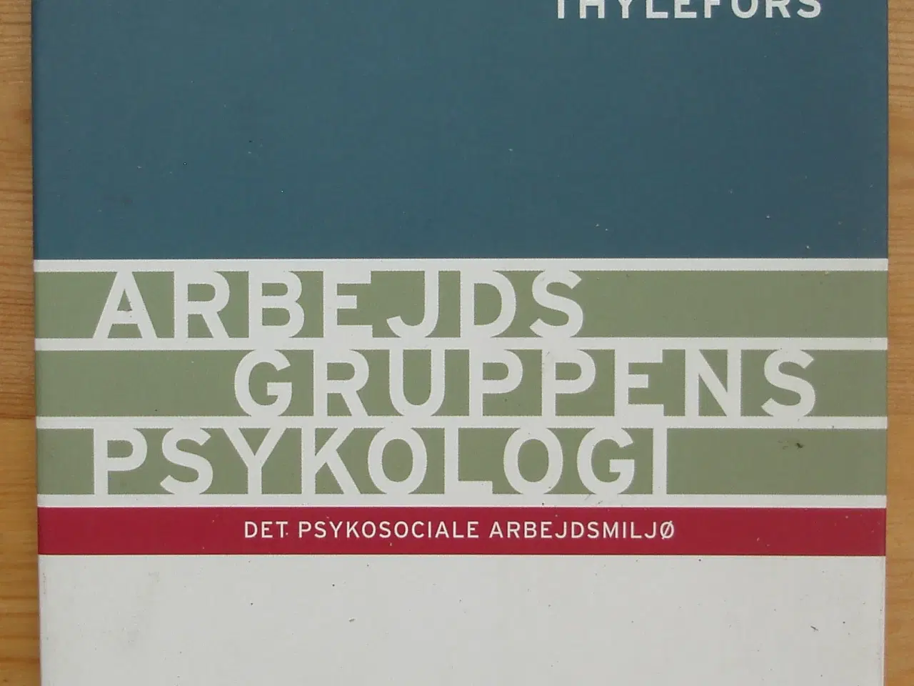 Billede 1 - Arbejdsgruppens Psykologi