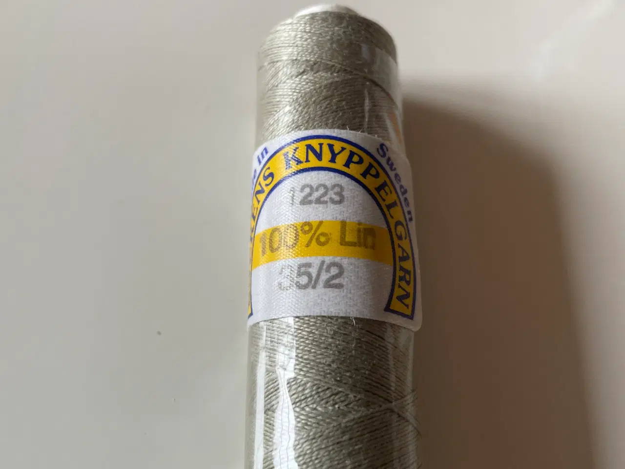 Billede 2 - Kniplegarn Hør 35/2