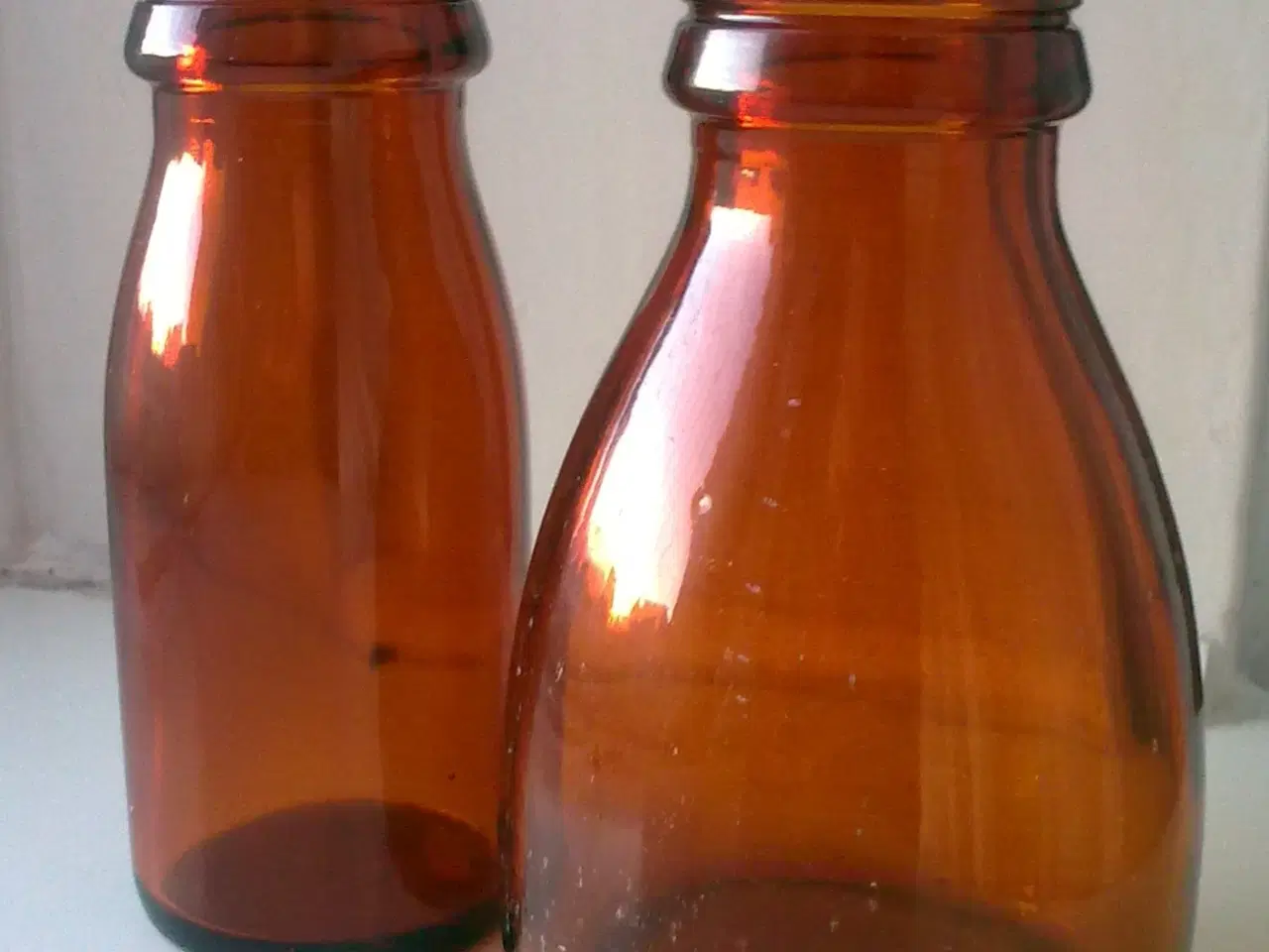 Billede 5 - Rav tone BY-flasker DKF 1960rne 3 SAMLET kreativ