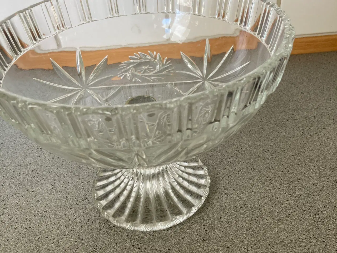 Billede 1 - Krystal Skål og fad 