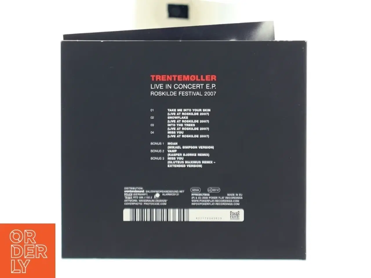 Billede 2 - Trentemøller Live in Concert E.P. Roskilde Festival 2007 LP fra Poker Flat Recordings