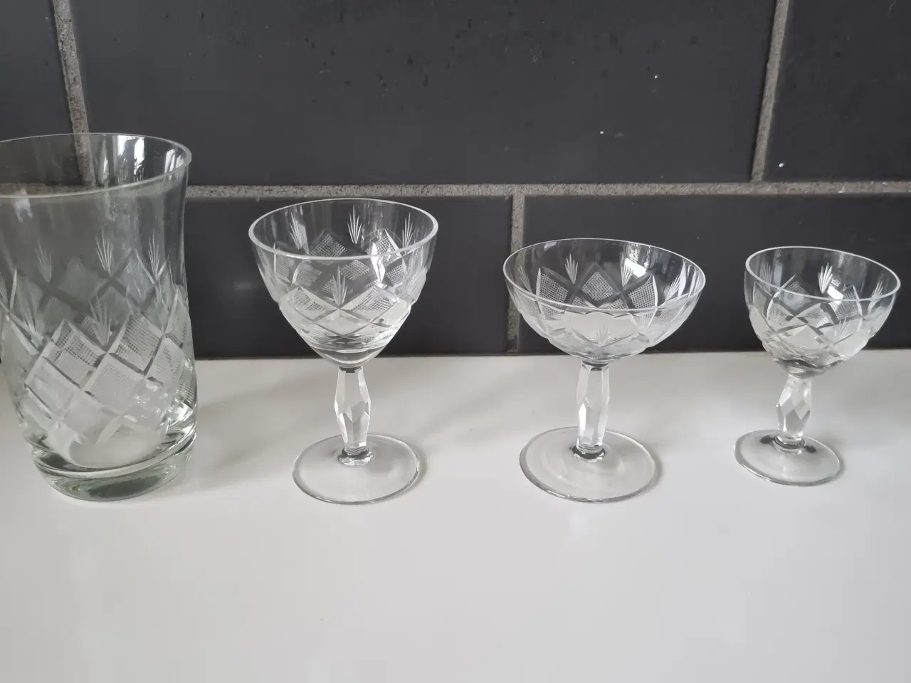Billede 1 - Wien antik lyngby glas