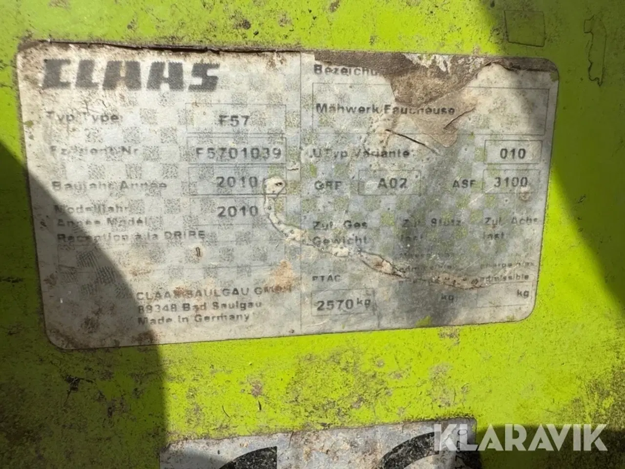 Billede 5 - Skårlægger Claas Disco 9100C & Disco 3100FC F57-639