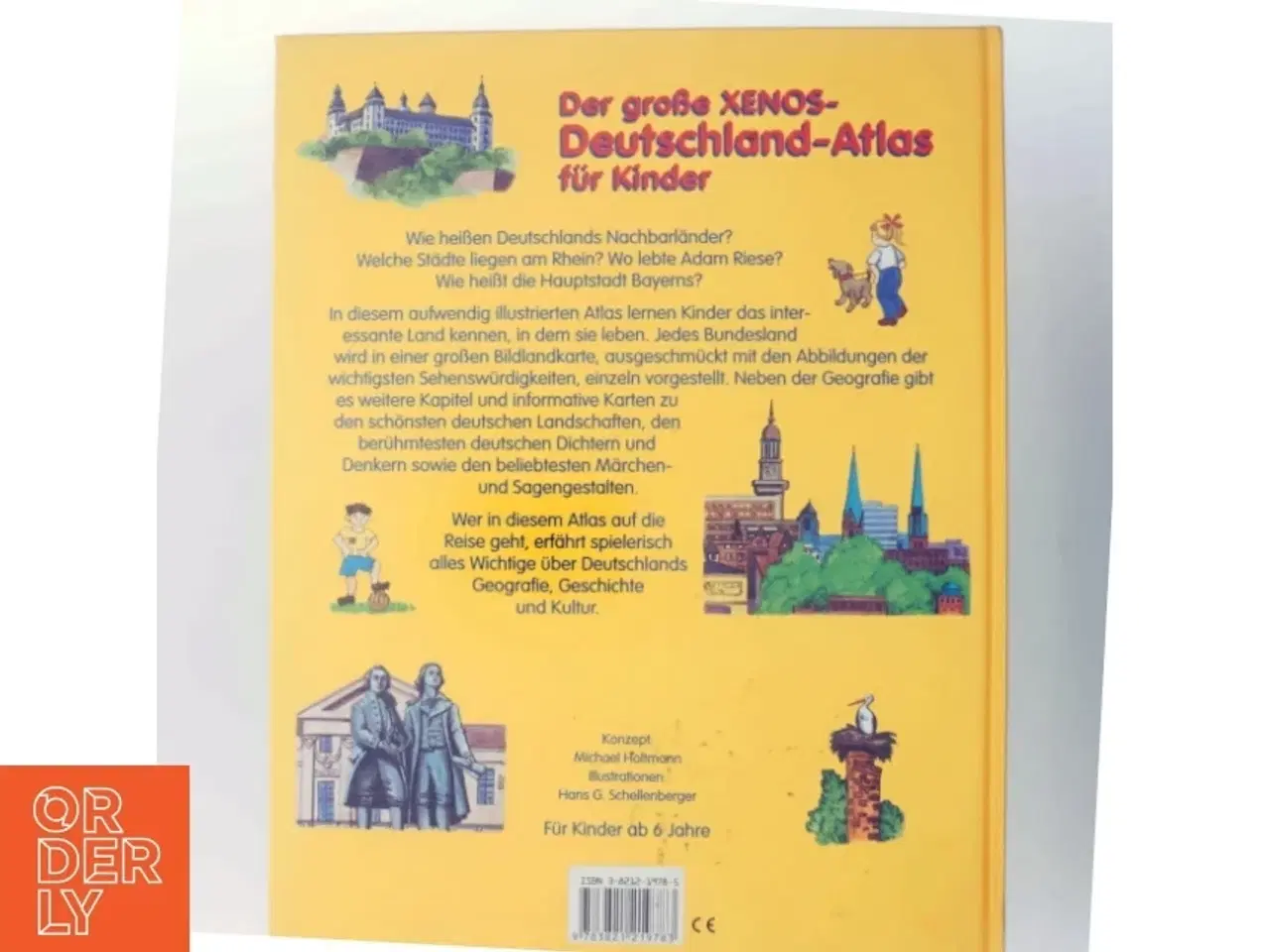 Billede 3 - Der gro&#223;e Xenos-Deutschland-Atlas für Kinder af Michael Holtmann (Bog) fra Xenos