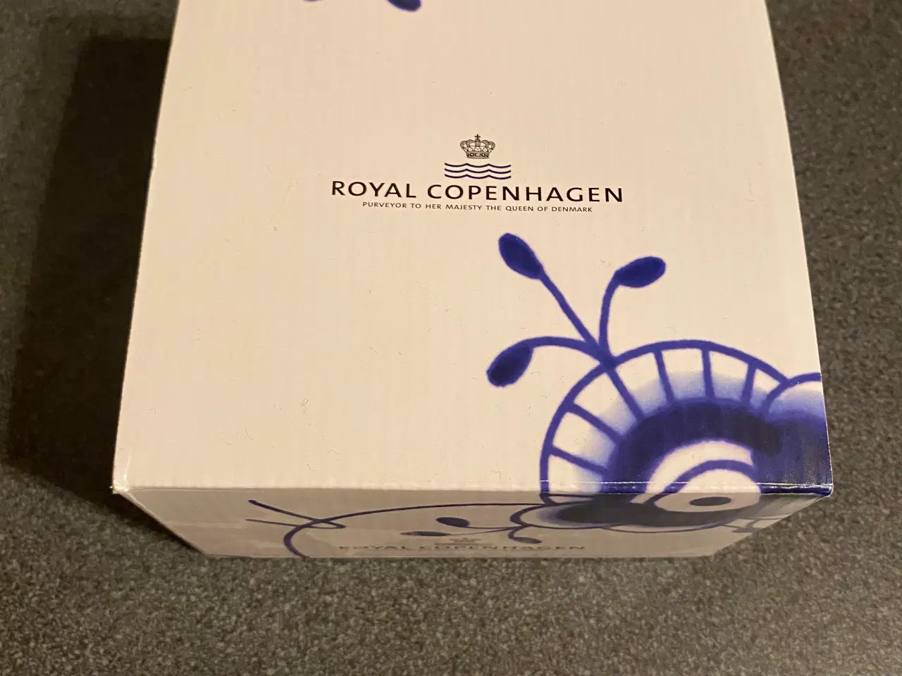 Billede 3 - Royal Copenhagen. Blue fluted mega bowl med låg