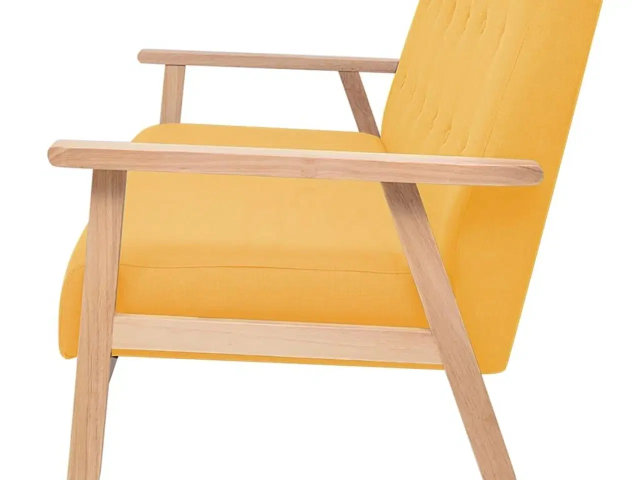 Billede 3 - 3-personers sofa stof gul