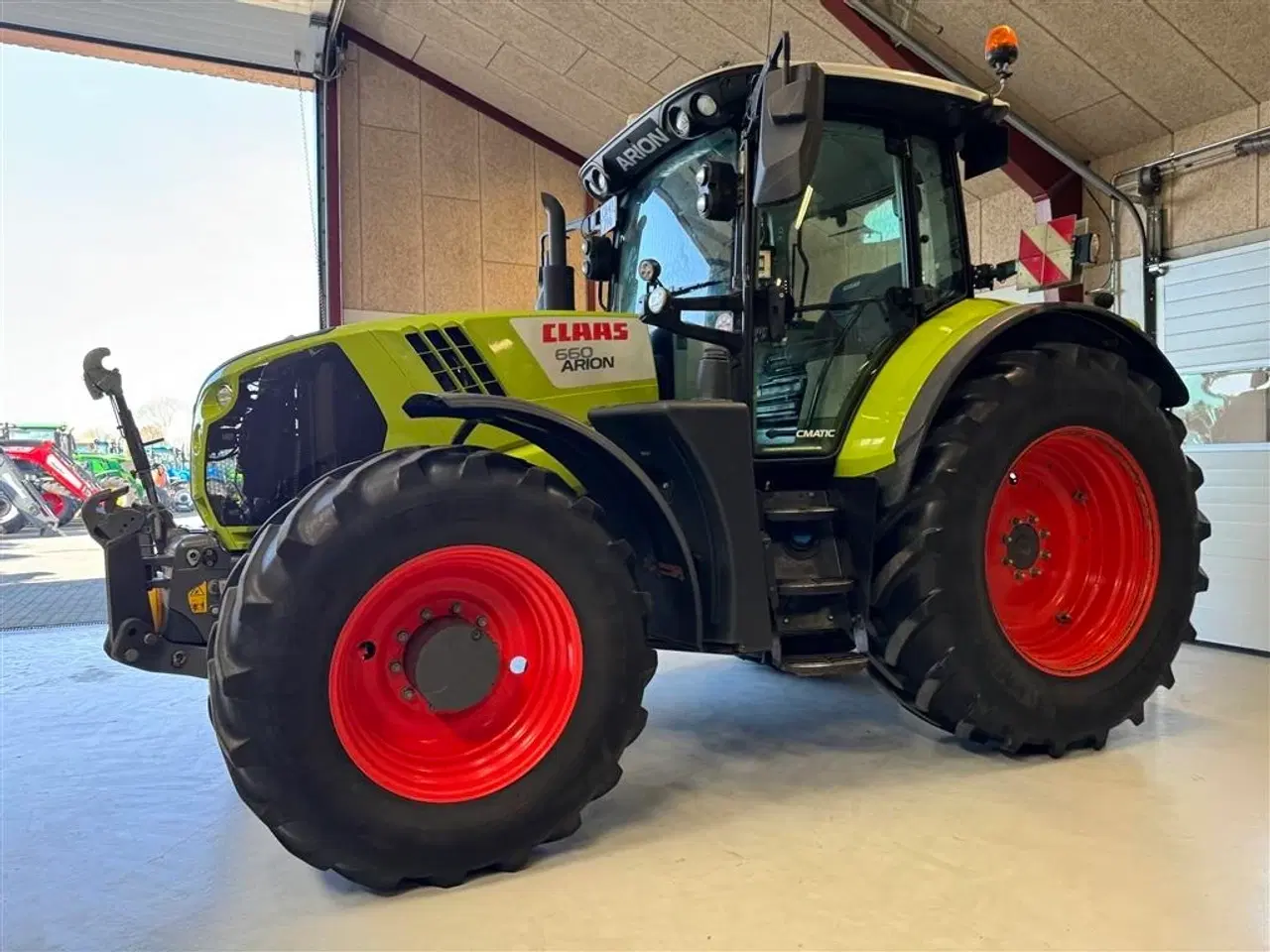 Billede 2 - CLAAS ARION 660 CMATIC KUN 4500 TIMER OG MED RTK AUTOSTYRING!