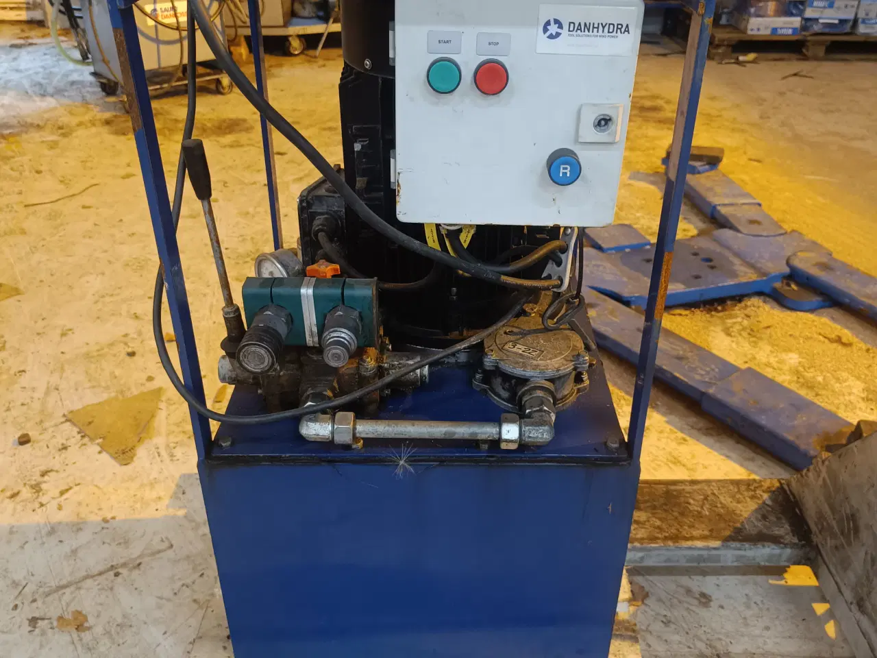 Billede 1 - Hydraulik station.