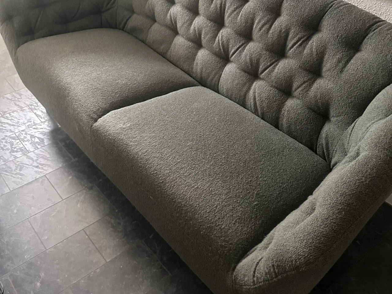 Billede 2 - Sofa 2 1/2 grøn