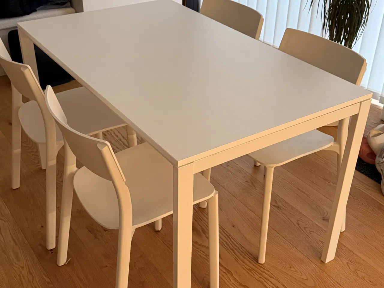 Billede 1 - Spisebord med 4 stole