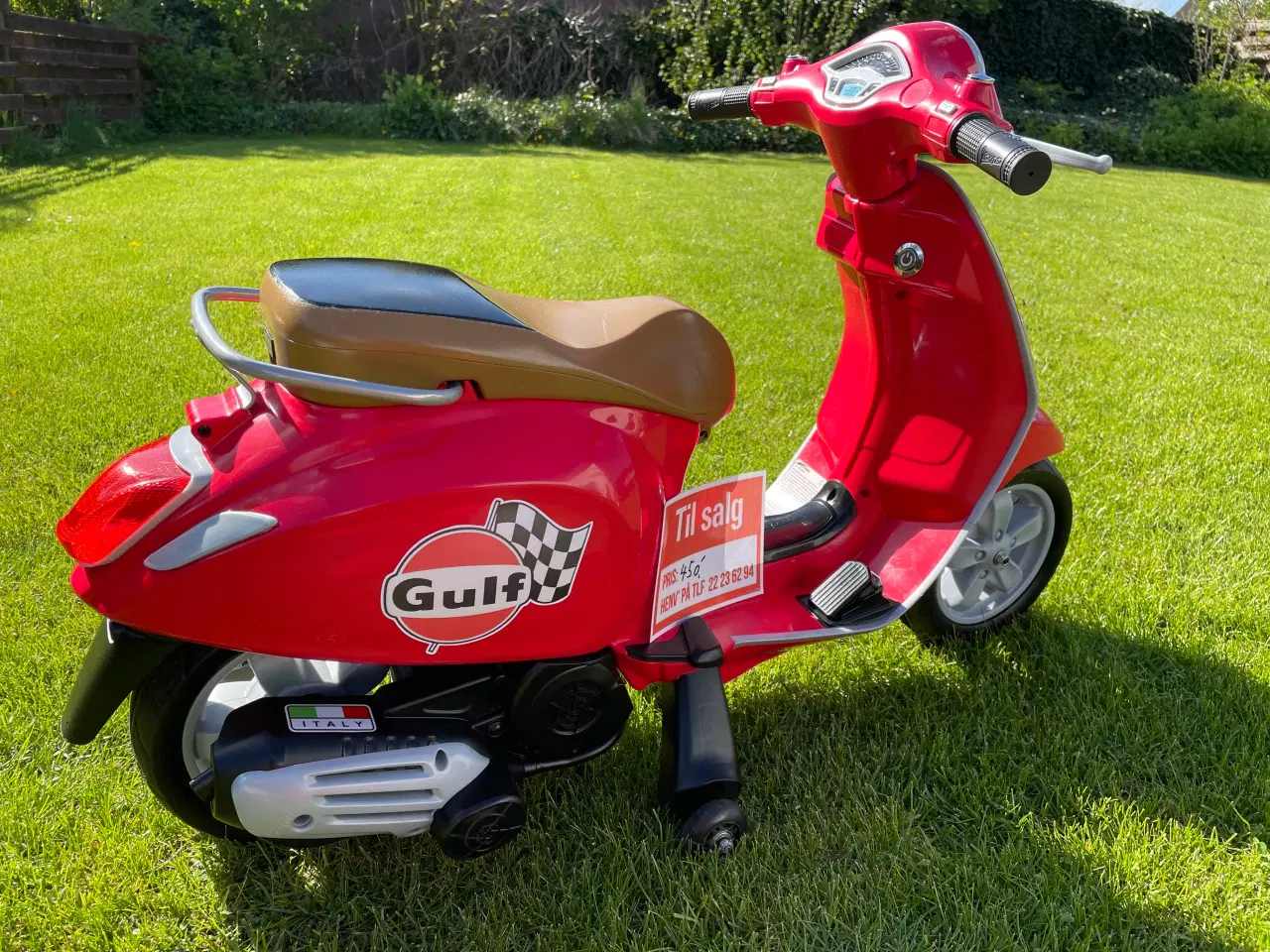 Billede 3 - Eldrevet Vespa 12V til børn